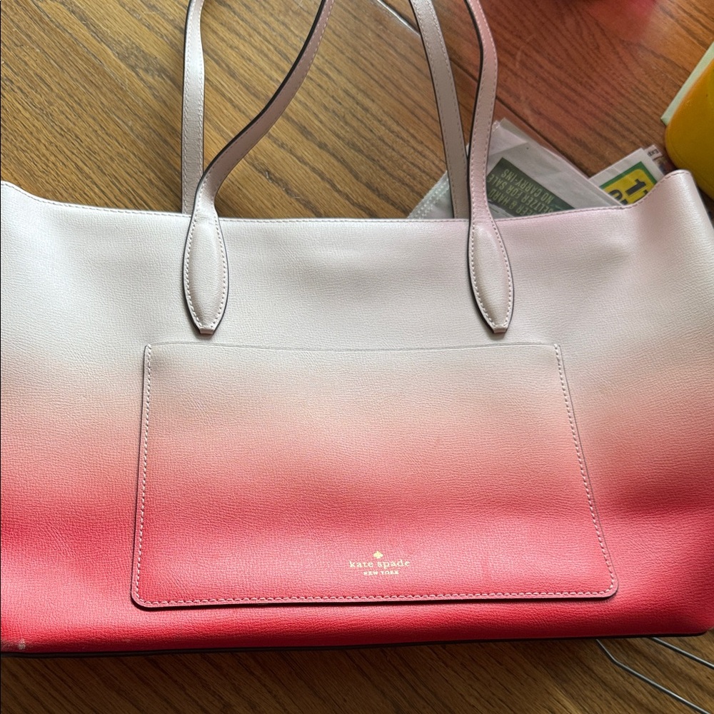 Kate Spade Gradient Pink Tote